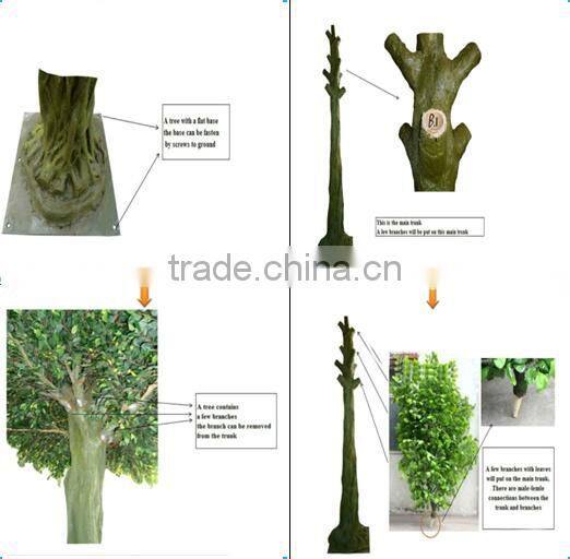foliage plants decorative artificial banyan tree