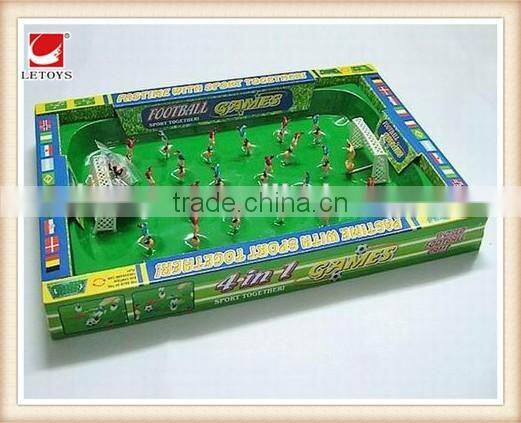 hot sale 4 in 1 plastic mini finger football game for promotion