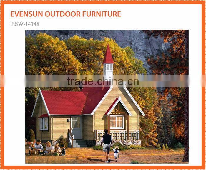 Wholesale price Double floor leisure wooden house price