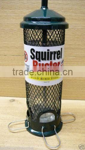 Hanging humming bird feeder