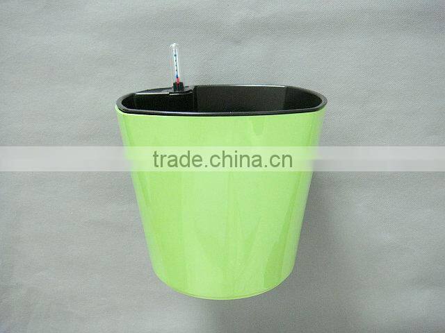 Plastic Flower Pot for Automatically displays the water level