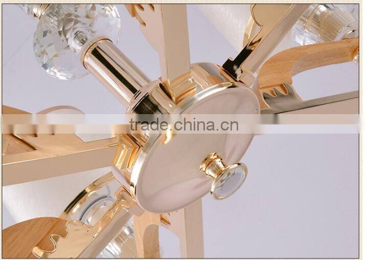 M962 Momoda luxury simple Crystal contemporary living room bedroom lighting chandelier pendant lamp