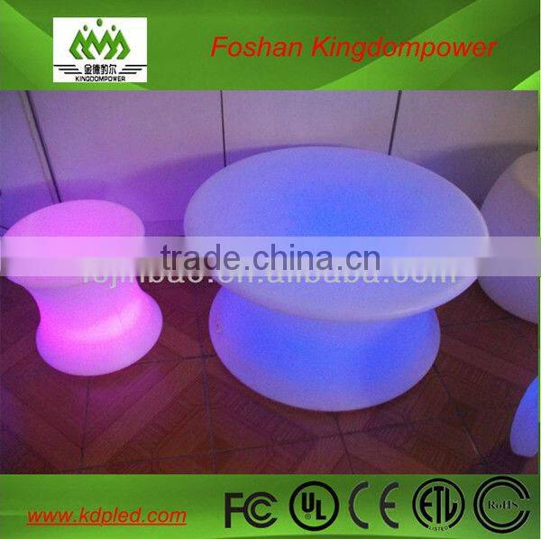 led fashionable bar glowing PE bar table