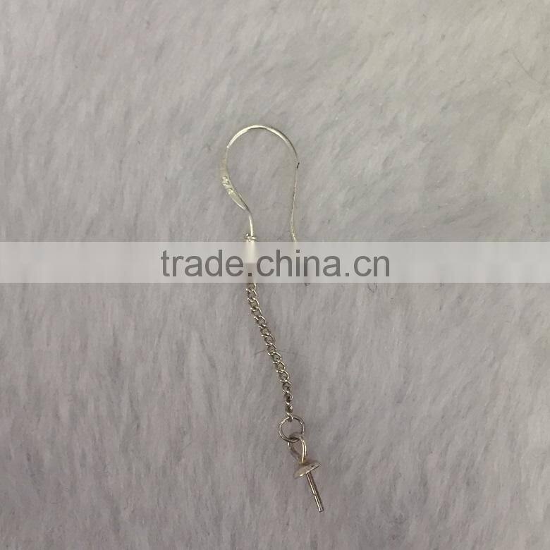 40mm 925 sterling silver jewellery earring components