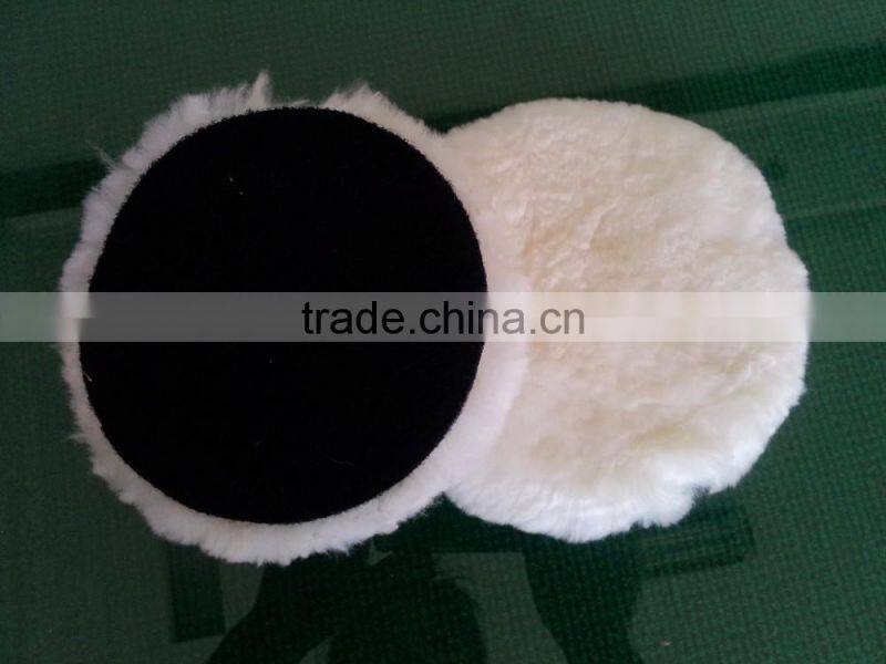 Car care 8" two-sided wool pad