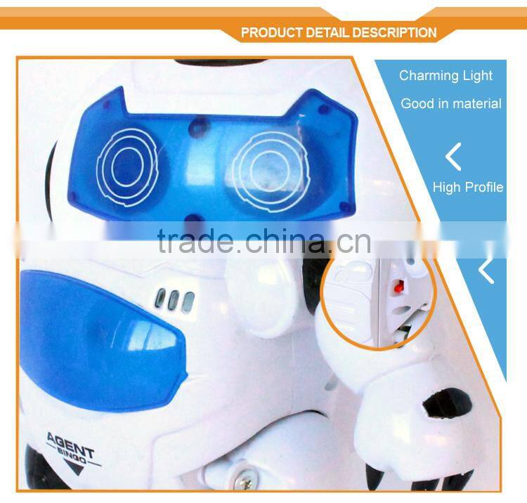 NEW HOT!!!2015 fantastic rc toy robot for kids fancy light robot wholesale