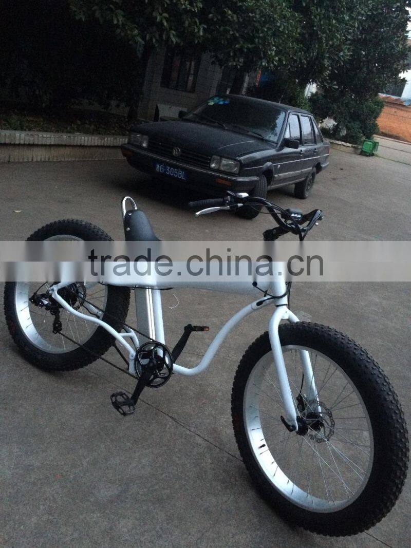 26" electric fat bike adult electric bicycle fat tire ebike