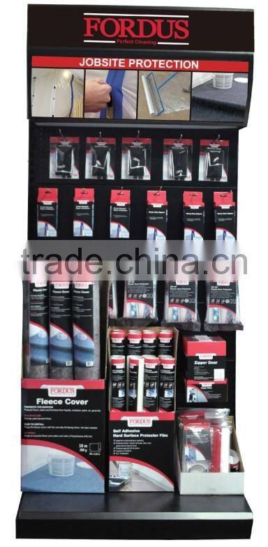 Zipper Door, Dustproof Plastic Film with Masking Tape