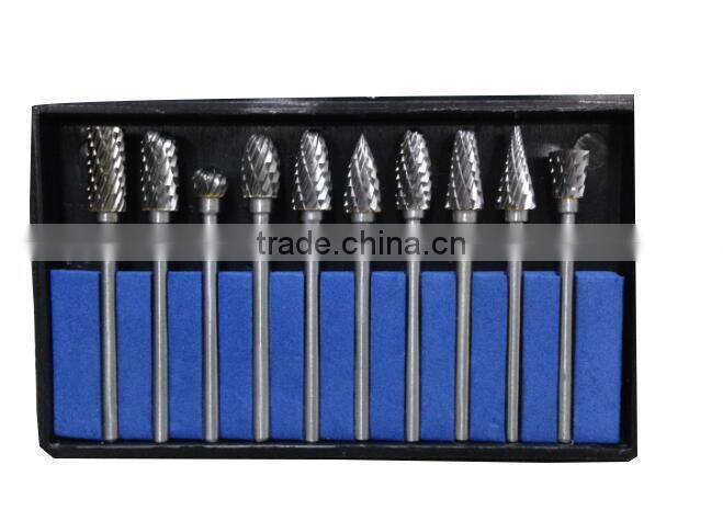 Shape D Ball carbide burrs