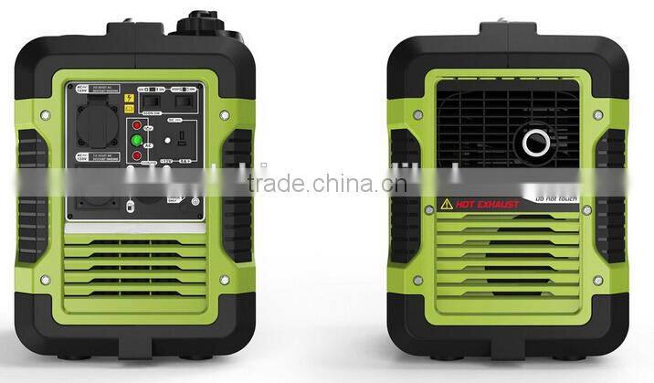 Portable 12V 2KW gasoline generator inverter