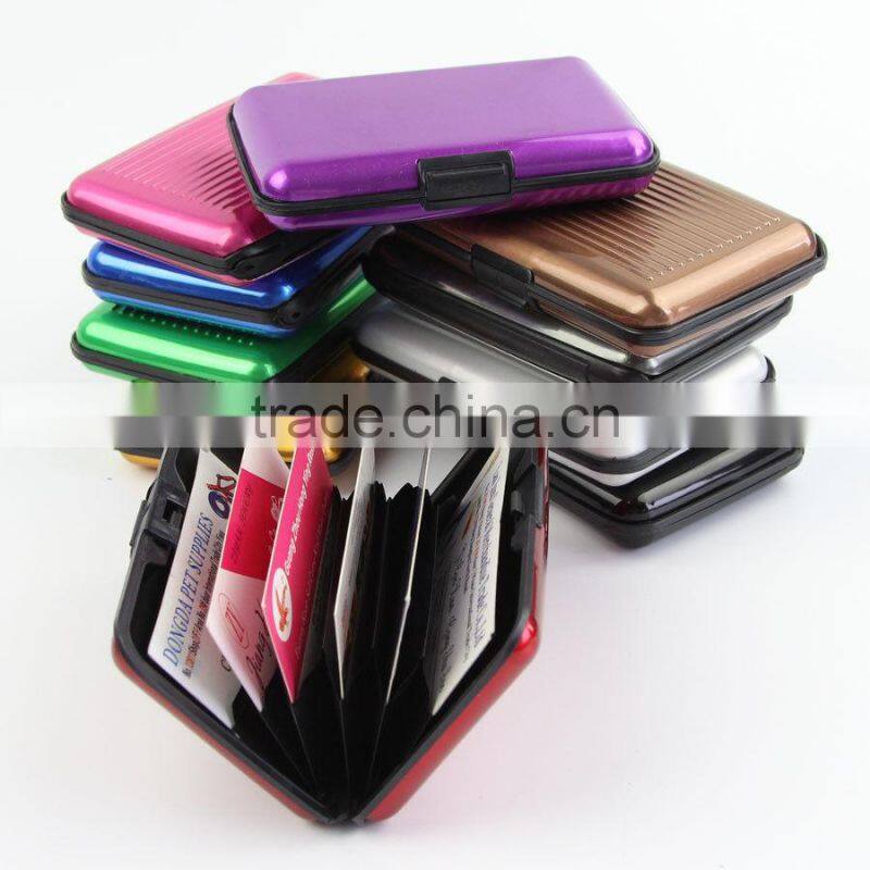 New as seen on tv aluminum credit card holder wallet