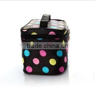 2013 fashion pot cosmetic bag for girls with polyester