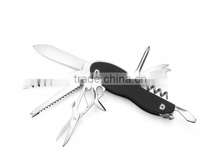 2017 Multi function outdoor use camping knife sharpener pocket knife
