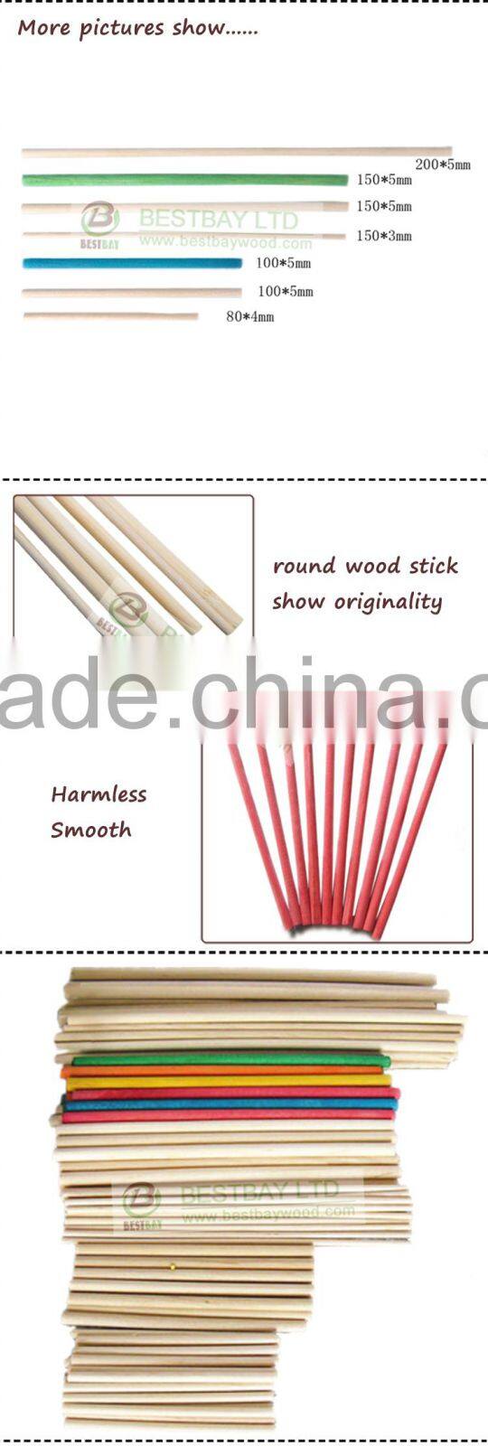 Wood Stick Cuticle Pusher Remover Pedicure Manicure Tool