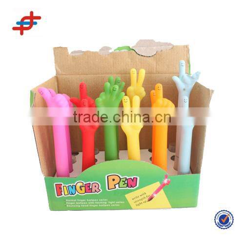 Silicone pen,fancy big finger pen,silicone rubber pen holder