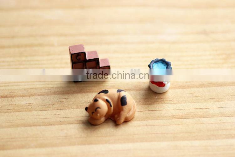 Mini CUTE fashional Resin decoration, Mini Fleshy micro landscape creative resin furnishing articles