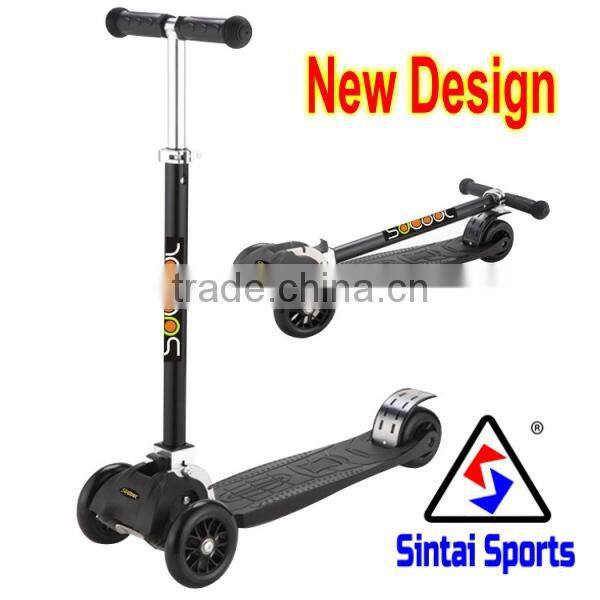 Kids 3 in 1 Multi-functional Lean to steer Kick Mini Scooter with Flashing Wheels