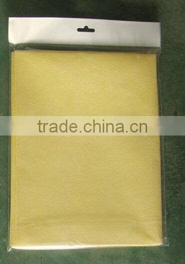 Extreme water absorbent synthetic sheepskin fabric