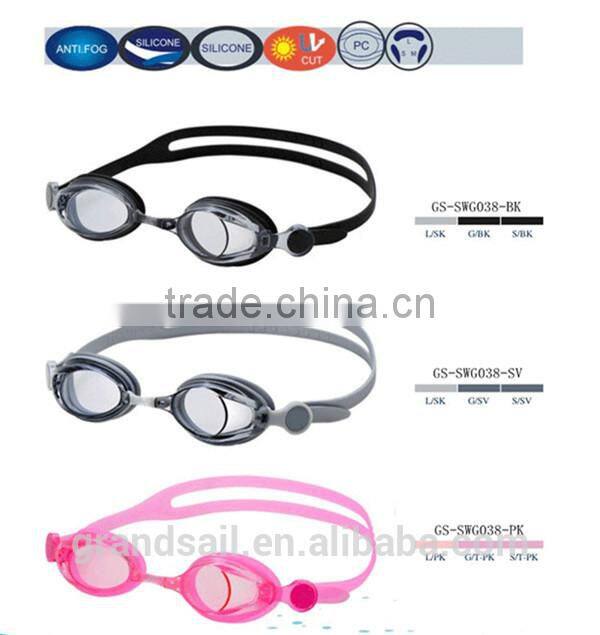 2014 Hotsale Silicone Swimming Goggles for Adult