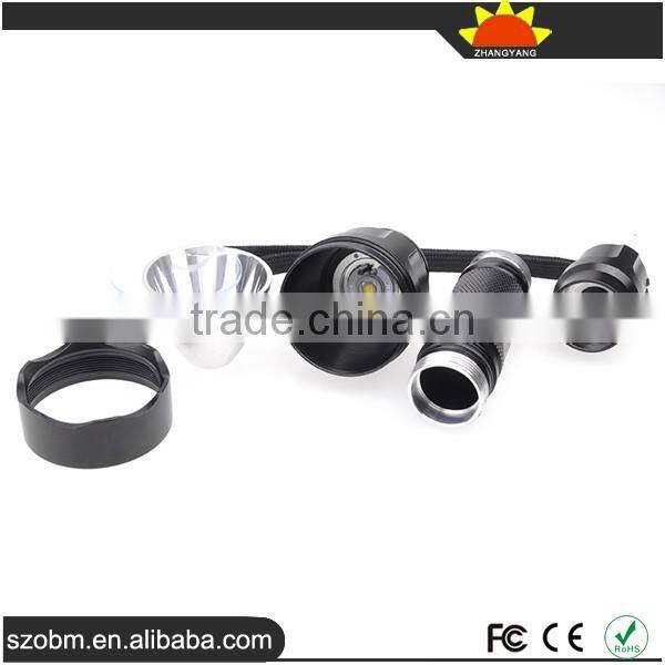 High Quality C8 XM-L T6 LED Tactical Led Flashlight Torch with 3 Mode