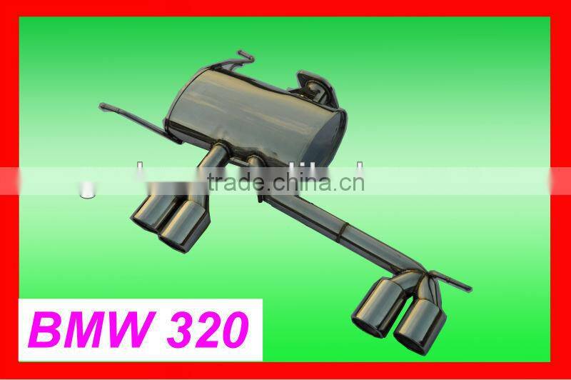 stainless catback in exhaust for bmw 320
