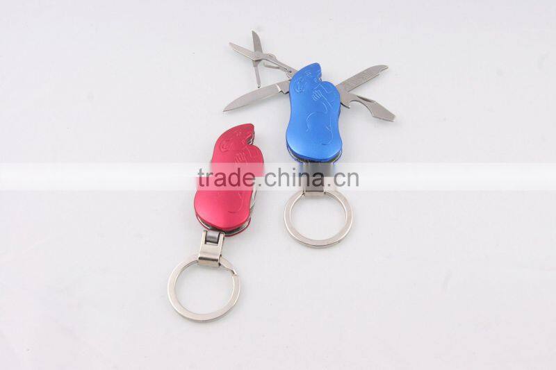 2014 new Multifunction keychain knife/Knife Keychain/Keychain tool/Mini keychain knife( B100 )