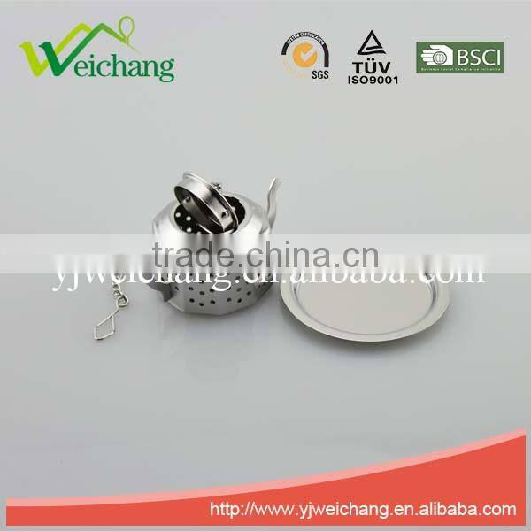 WCTS182A Good quality Hot sale Stainless Steel Teapot Shape funny shape Tea Ball Tea Infuser