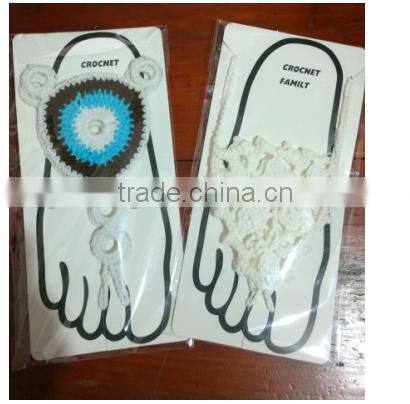 Crochet Cotton Barefoot Sandals Foot Anklet Bracelet Ankle Chain Beach,Barefoot Gladiators Sandals