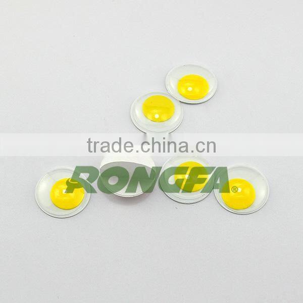 8mm DIY craft plastic moving eyes for toy accessory