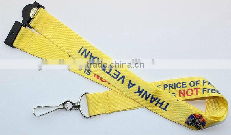 Cheap custom lanyard with bottle openr no minimal order custom thick lanyard