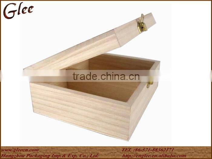100% Natural Wood Tea Display Box/Case