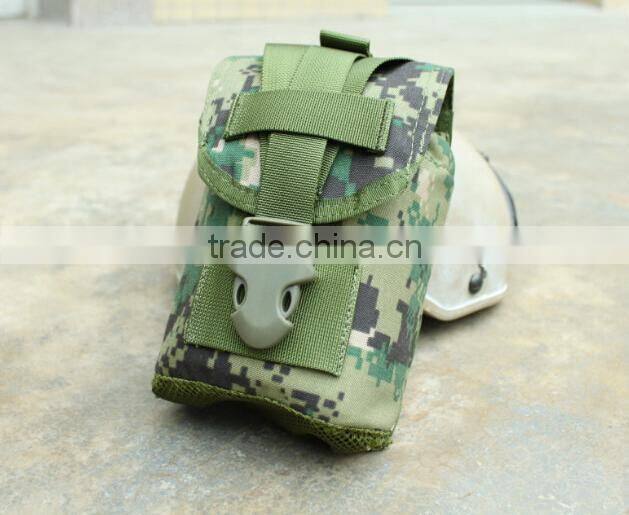 custom digital camouflage military tactical bottle waist bags
