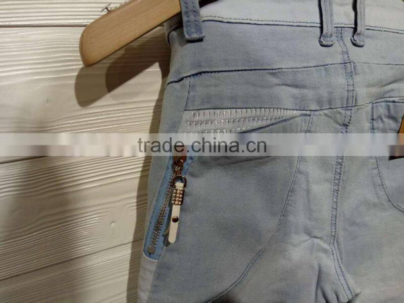GZY latest new style fashion price of denim jeans men pants