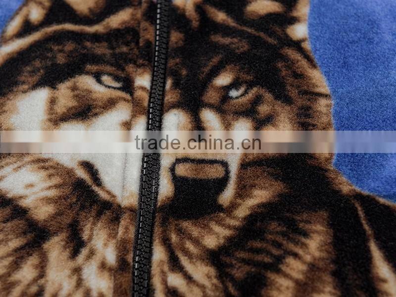 New style jogging fancy fashion clothing animal ptd winter vest