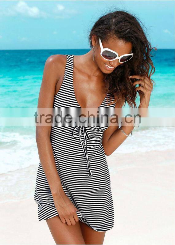 ladies beach dress women's jersey sun dress viscose dress