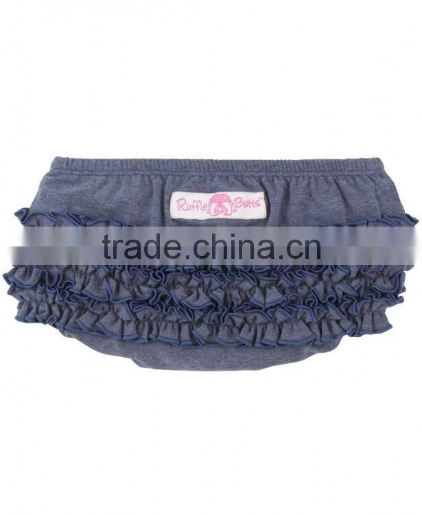 2017 new arrival newborn appareal baby clothes children custom cotton wholesale baby ruffle shorts