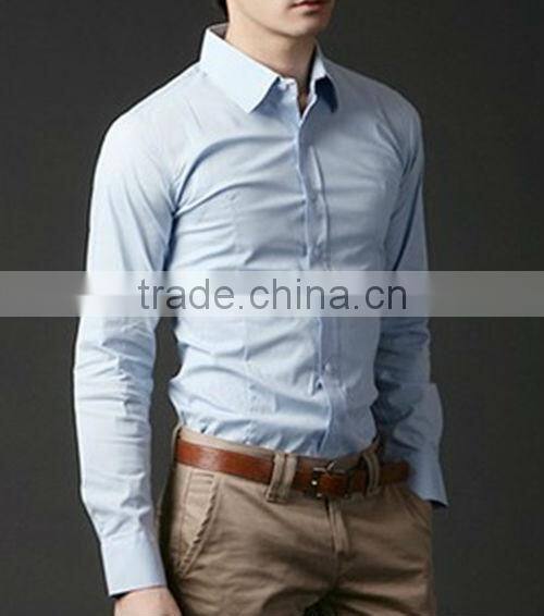 OEM Men's casual shirt in Guangzhou garment factory