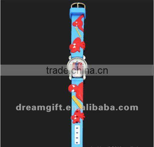 2012 hot kids watch spiderman watches charm cute factory price relly cheap 8 colors choose