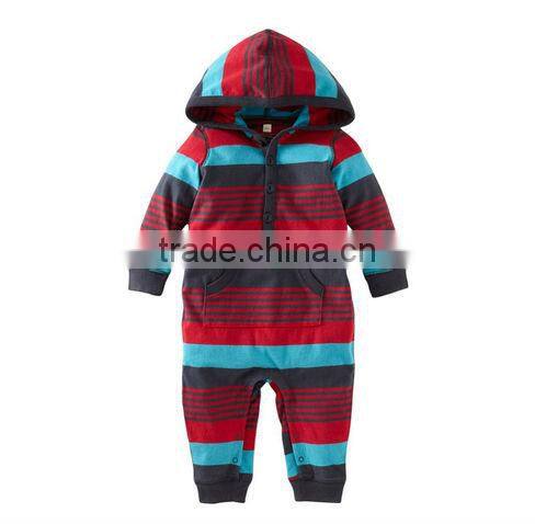 china factory cotton striped winter baby clothes
