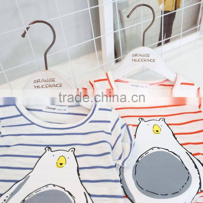 print patterns of girls t shirts 2017 hot sells children's clothing