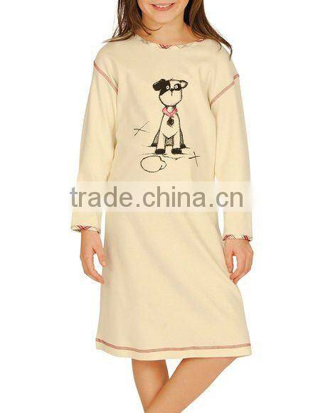 GIRLS STRIPED SLEEVELESS GOWN