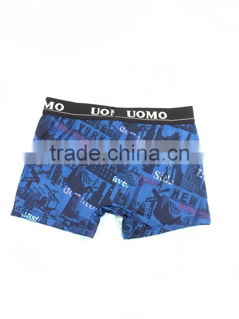 All Over Printing briefs Polyester Fabric Boxer ManUnderwear Factory