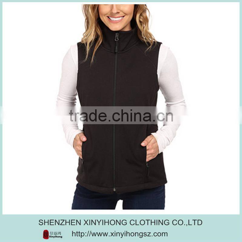 breathability ventilation 100% polyester customize womens gym Vest