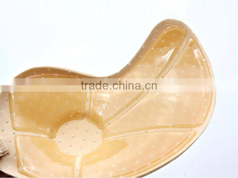 fashion sexy strapless invisible silicone bra