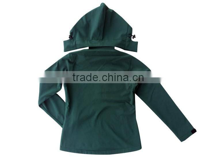 Cheap customized outdoor woman softshell winter jacket