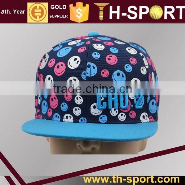 High quality Colored Custom logo golf cap