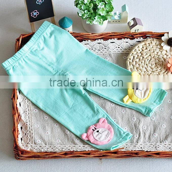 New Design Children Leggings Colorful Cotton Bear Pants Boys And Girls Trousers Korean Kids Apparel PT40812-26