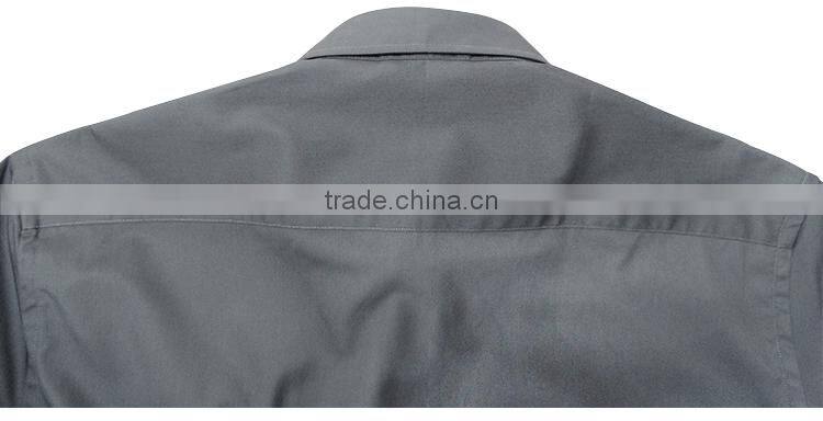 contrast shirt 100%cotton shirt man shirt with tailor's loop