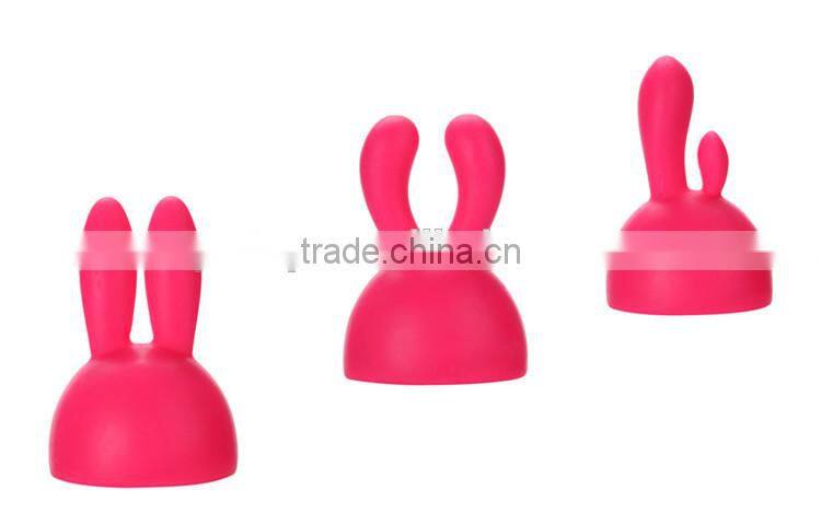 Rabbit Sex Toys Women Vibrator With 3 Caps G-spot Vibrating Sex Massage Machine