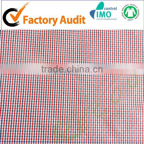 2014 new style supply 100% polyester yarn dye fabric